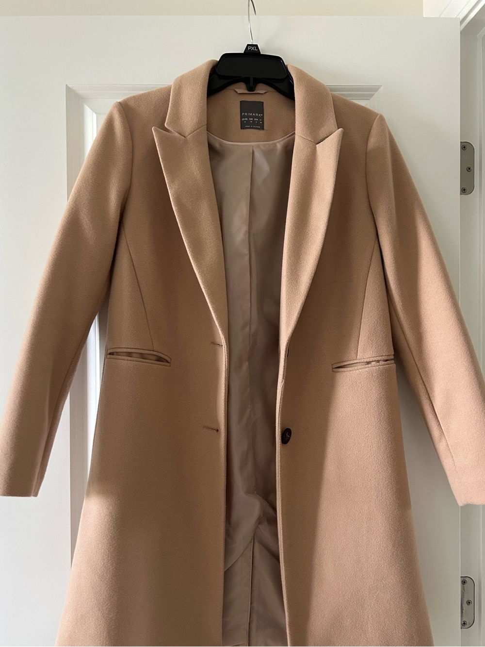 Primark Women's Camel Long Coat